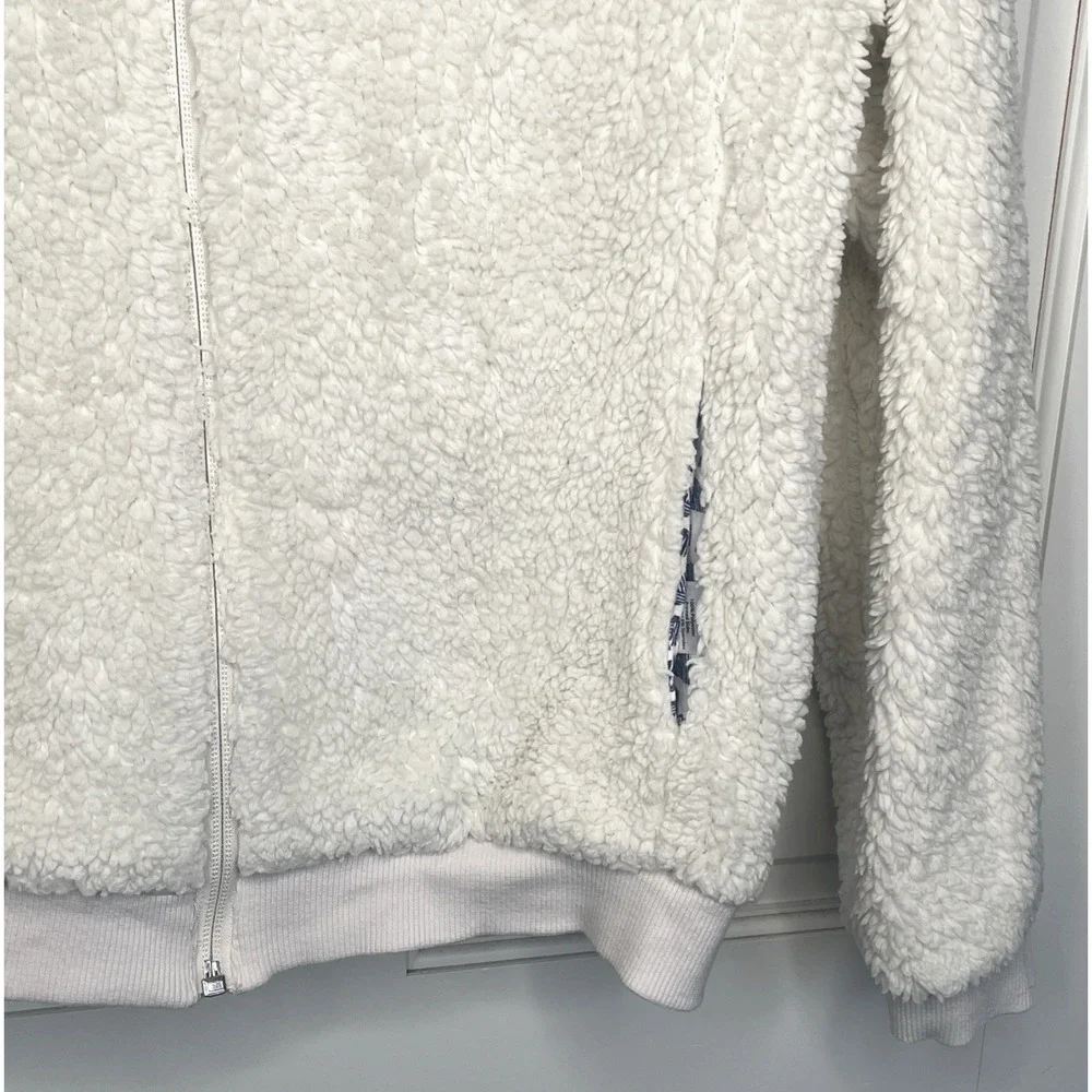 Vineyard Vines Girls Reversible Full-Zip Fleece Jacket Sz XL (16) Cozy Casual